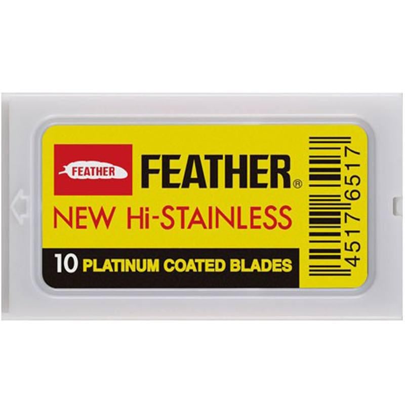 Лезвия Feather New Hi-Stainless 10 шт.