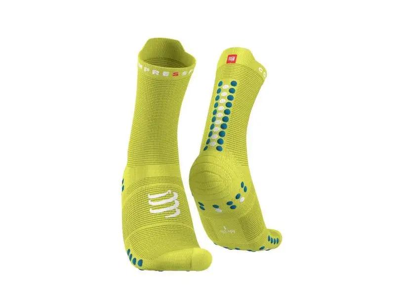 Носки спортивные компрессионные Pro Racing Socks V4.0 Run High T2 р. 39-41 Primrose/Fjord Blue (12333528)