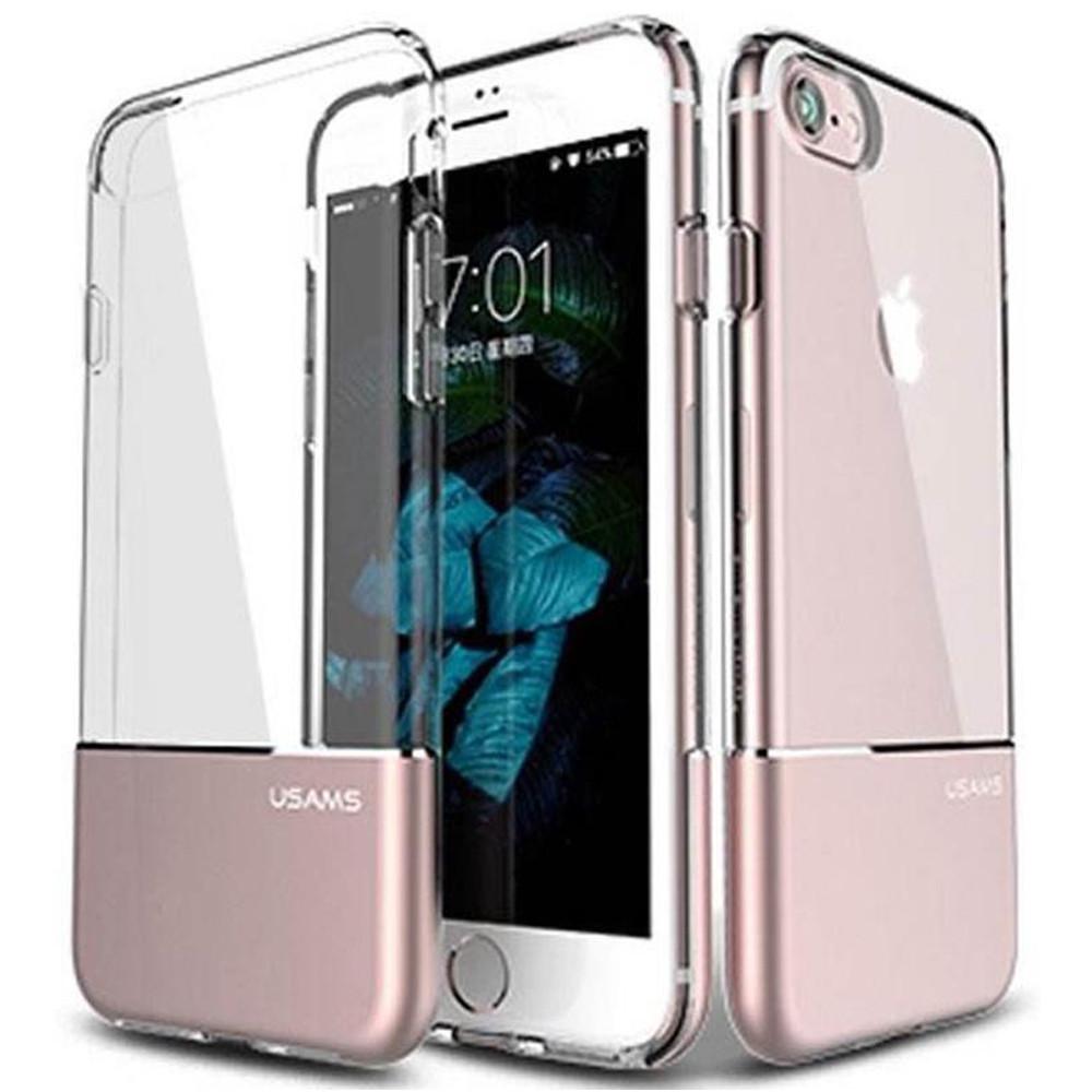 Чехол накладка Usams Ease Joy for iPhone 7/8/SE, Rose Gold