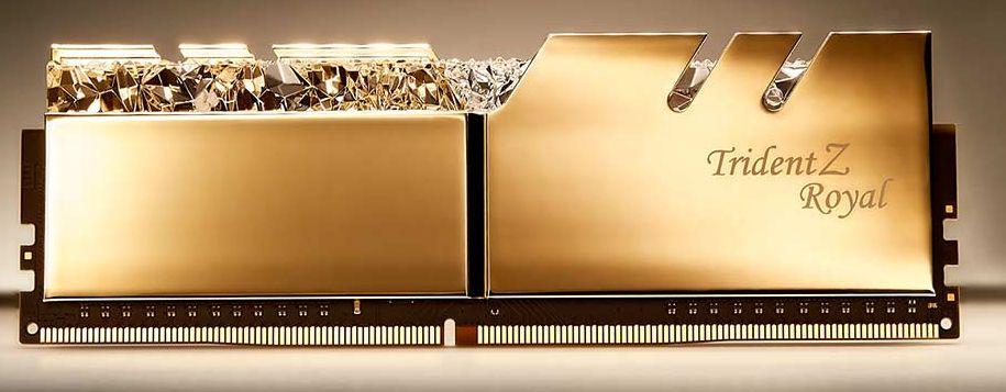 Оперативна пам'ять для ПК G.Skill 16 GB 2x8 GB DDR4 3200 MHz Trident Z Royal (F4-3200C14D-16GTRG) - фото 5 Оперативна пам'ять для ПК G.Skill 16 GB 2x8 GB DDR4 3200 MHz Trident Z Royal (F4-3200C14D-16GTRG) - фото 5