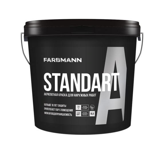 Фарба Farbmann Standart A база LС транспортентна 9 л (1862625634)
