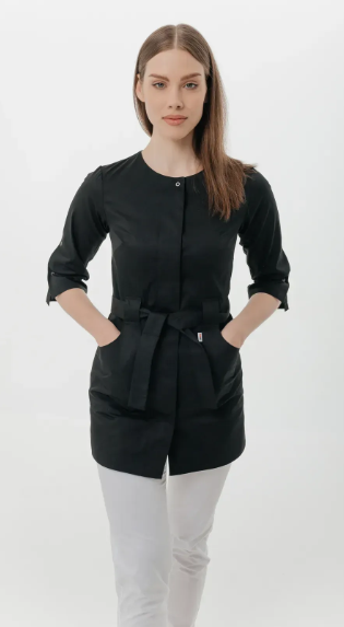 Халат-туніка Касабланка р. 48 Чорний (434445-48) Халат-туніка Касабланка р. 48 Чорний (434445-48)