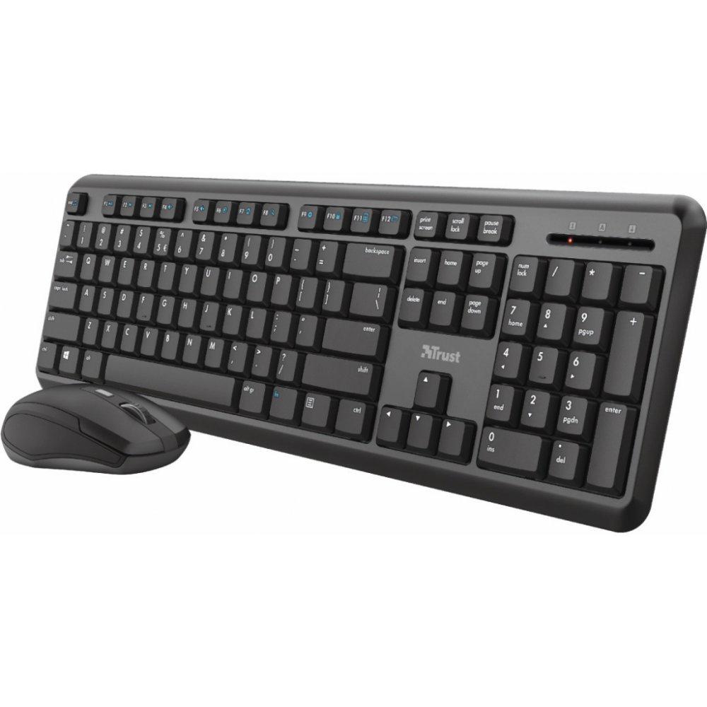 Клавіатура та мишка в комплекті Trust ODY WRL Keyboard Mouse RU 24159 (578250)