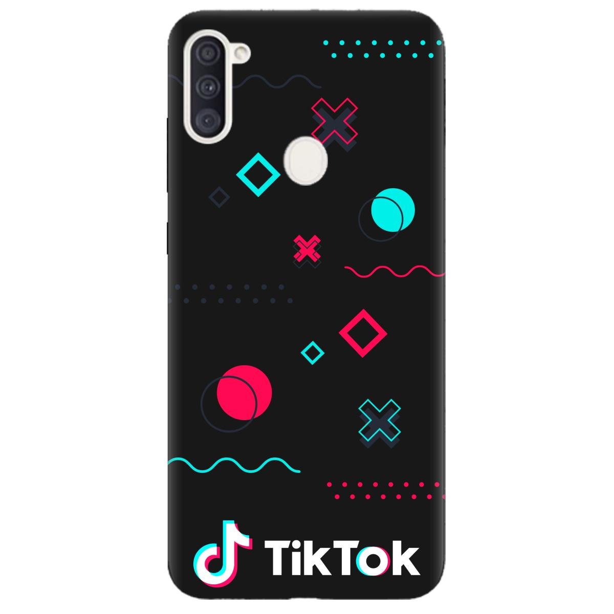 Силиконовый чехол Zorrov для Samsung Galaxy A11 - TikTok (14140050273126808)