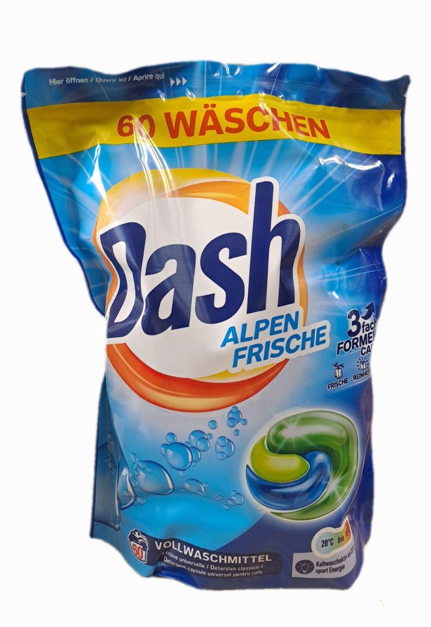 Капсули для прання Dash 3в1 Alpen Frische для всіх типів тканин 60 шт. (13350833)