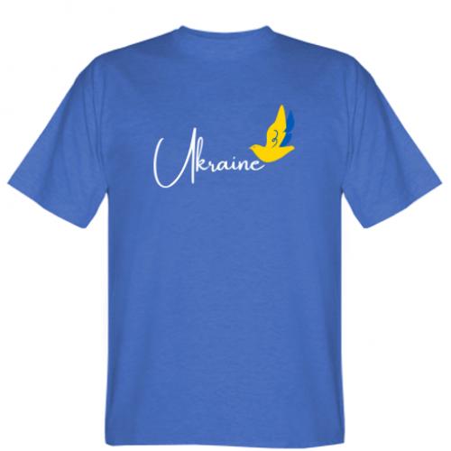 Футболка мужская Ukraine 3XL Синий (10595370-5-164350-XXXL)