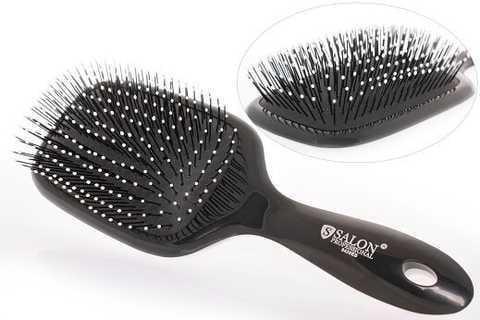 Массажная щетка Salon Professional Белый/Черный (8439EB)