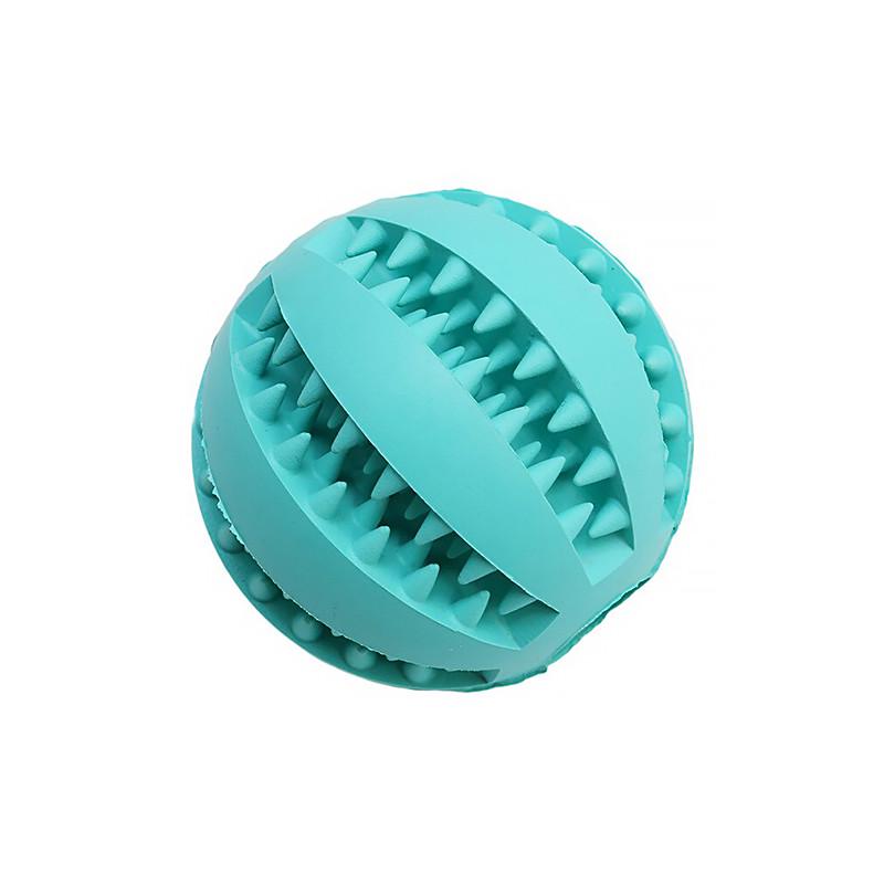 Игрушка мяч жевательный резиновый для собак Pipitao 026631 D:5,0см Blue Игрушка мяч жевательный резиновый для собак Pipitao 026631 D:5,0см Blue