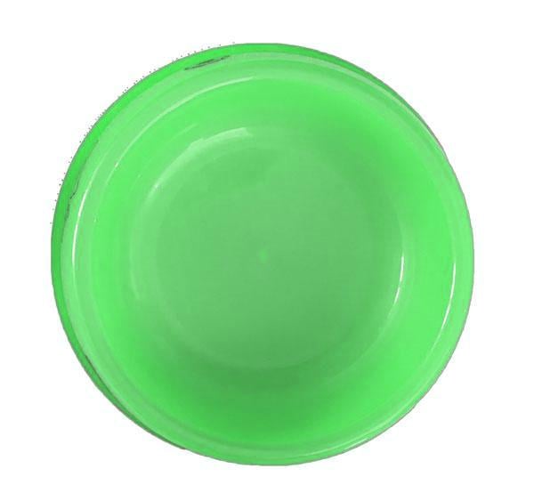 Миска для тварин пластикова з написом Зелений (2451899573) - фото 2