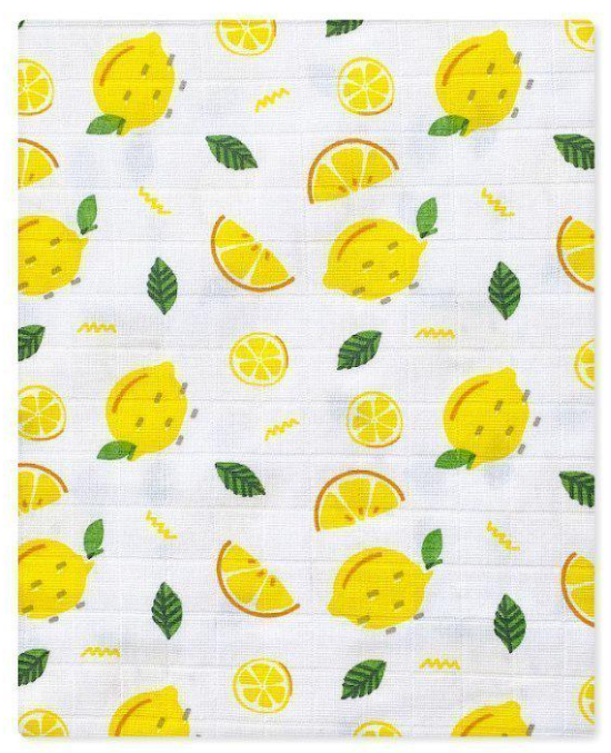Пеленка муслиновая Лимоны #12 100х80 см (91051)
