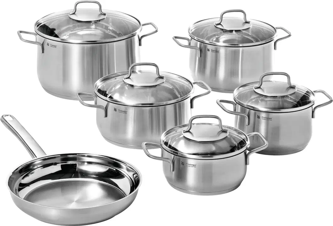 Набір із каструль та сковороди WMF Brilliant 6 предметів 0739166030