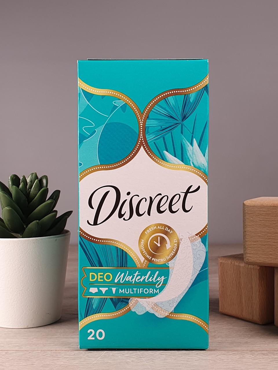 Прокладки щоденні гігієнічні Discreet Waterlily 20 шт. (1880646653)