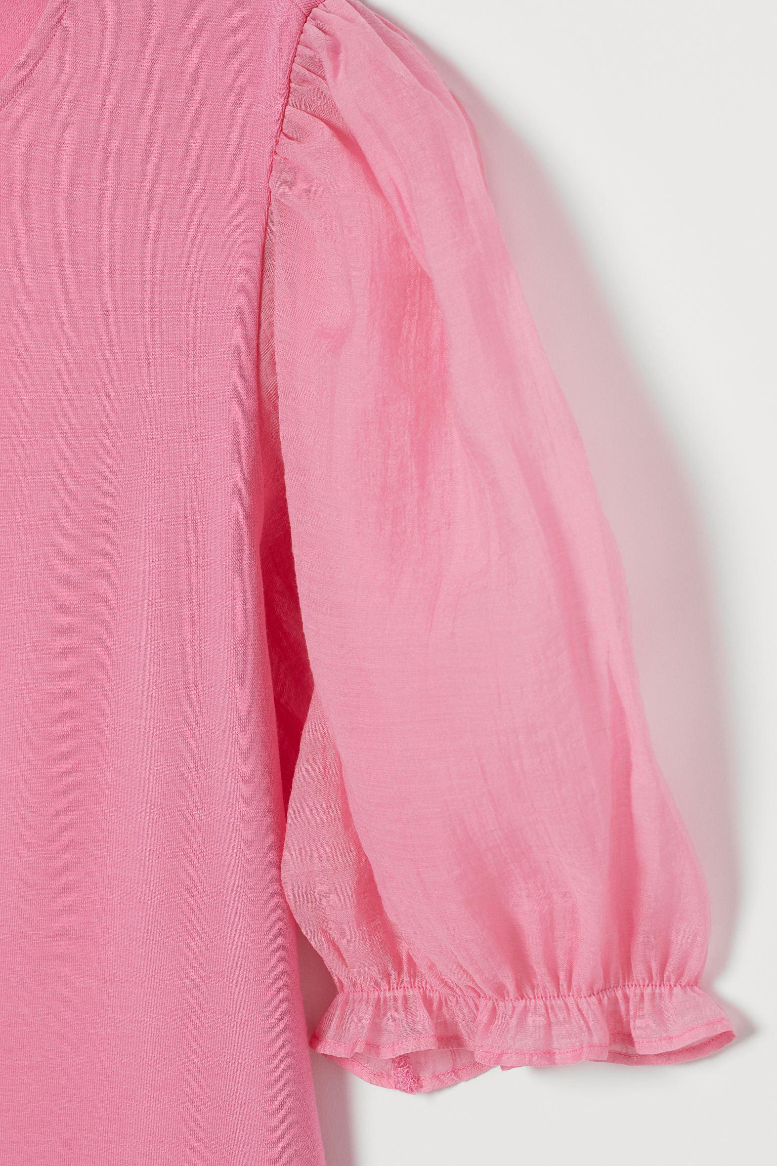 Блуза H&M S Рожевий (30058754511) - фото 2 Блуза H&M S Рожевий (30058754511) - фото 2