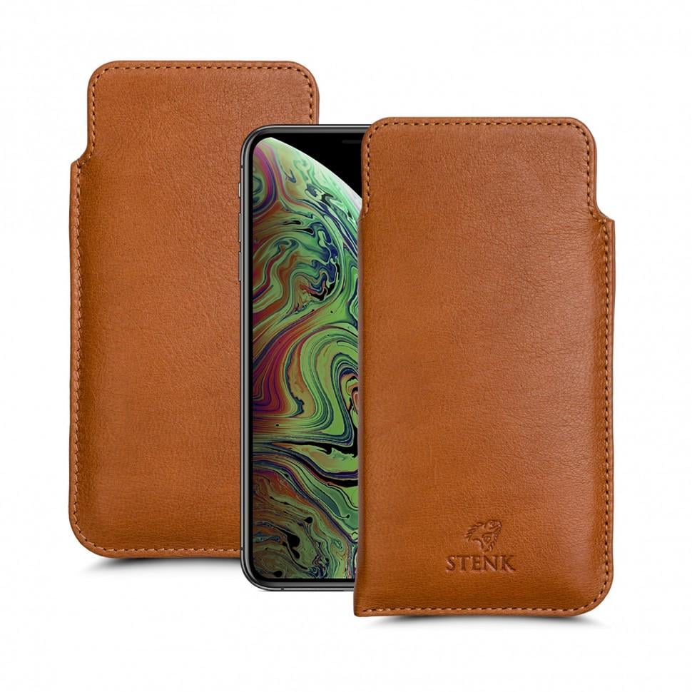 Футляр Stenk Elegance для Apple iPhone Xs Max Camel (63045)