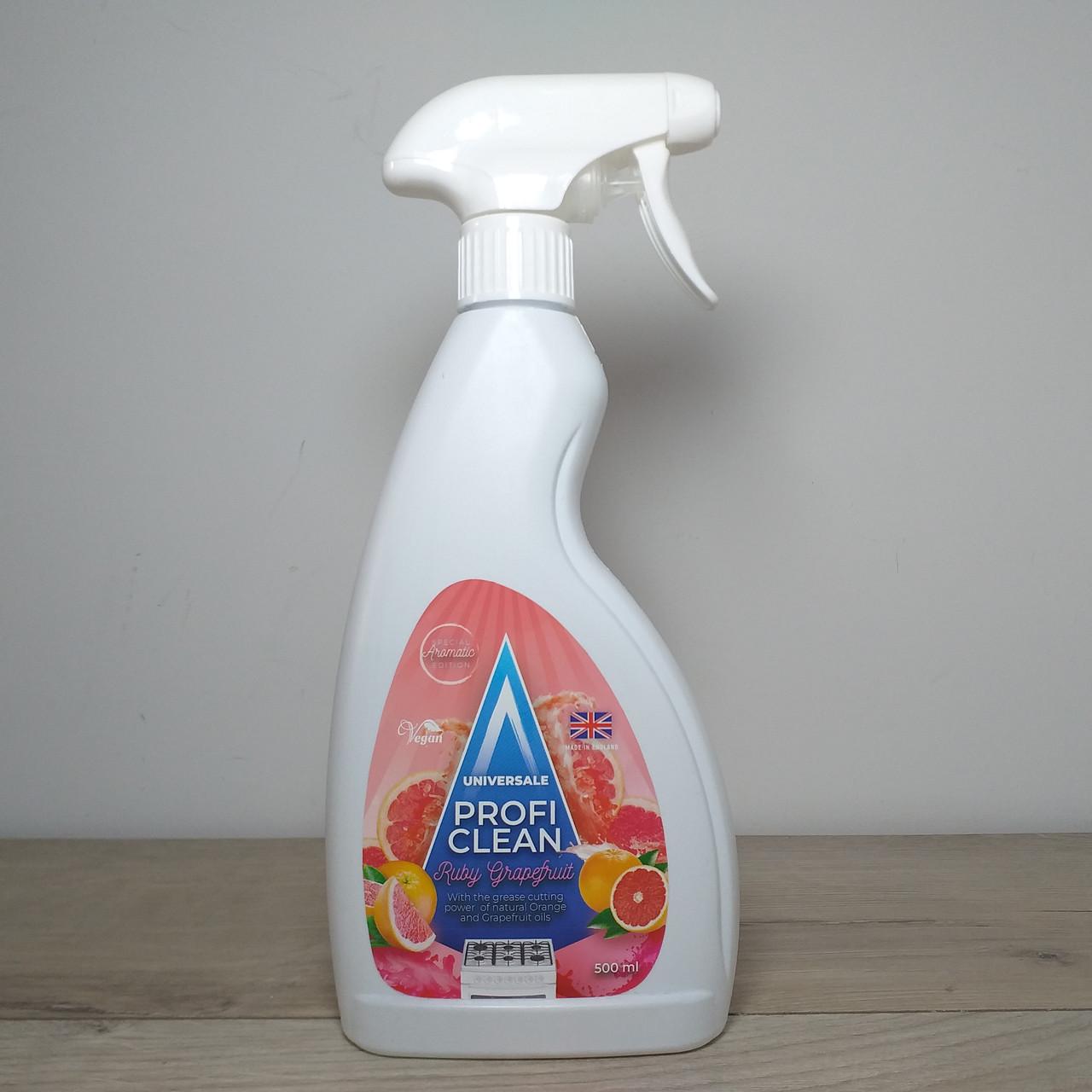 Спрей для чистки кухни Universale Profi Clean Антижир с запахом грейпфрута 500 мл (X-627) Спрей для чистки кухни Universale Profi Clean Антижир с запахом грейпфрута 500 мл (X-627)
