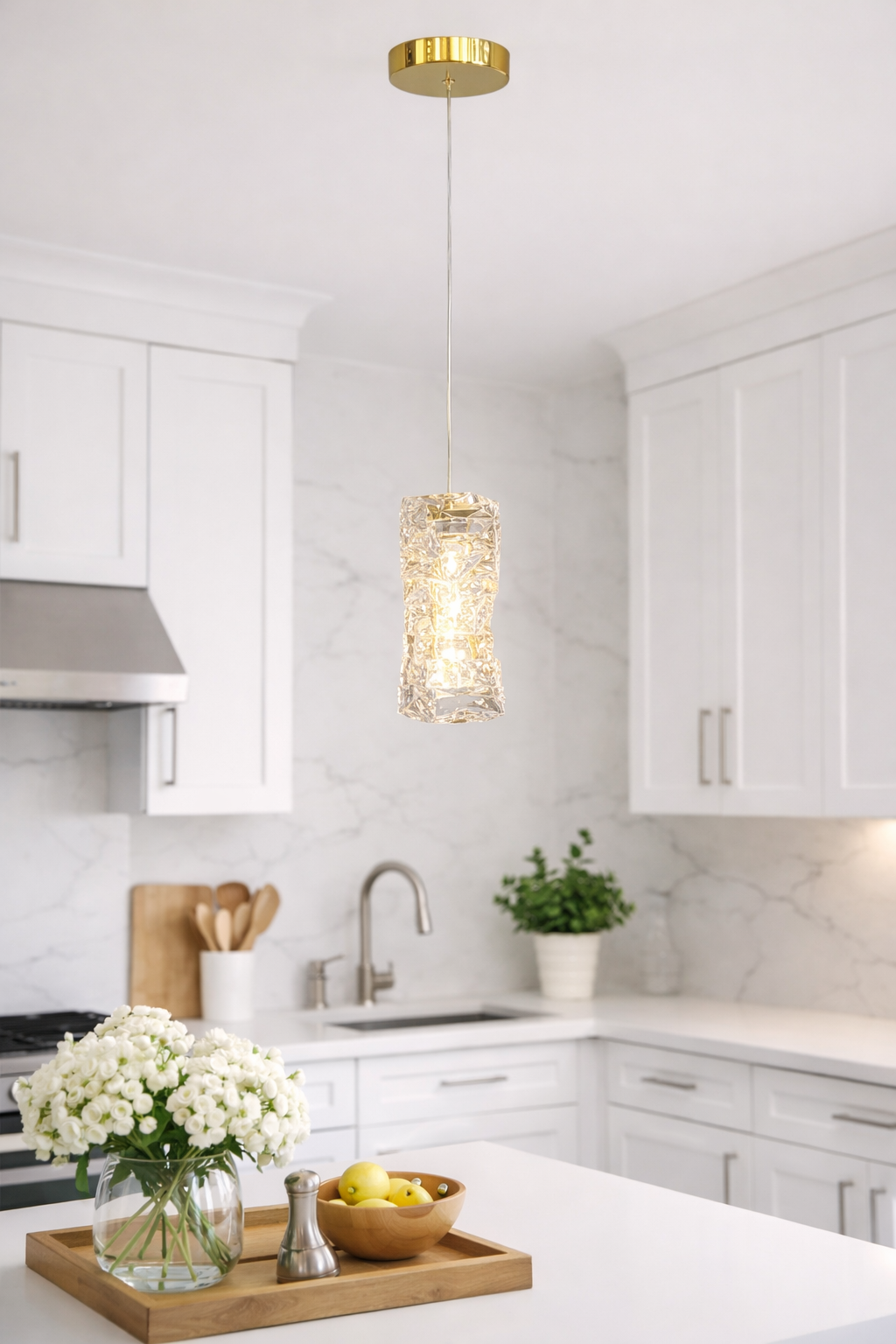 Подвесной светильник Glacier Shine LED 3 режима 13W (20422/250DGD)