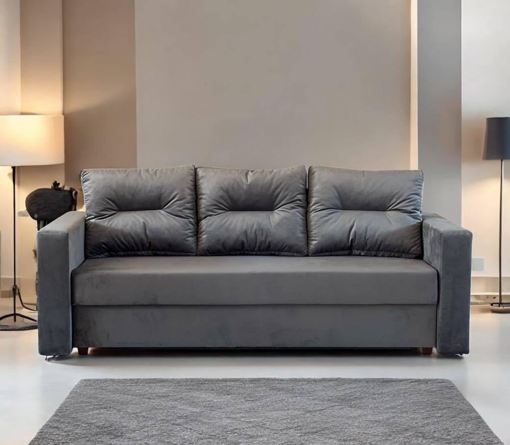 Диван раскладной Скиф Алвин Серый велюр/Лагуна-43 (27288092) - фото 10 Диван раскладной Скиф Алвин Серый велюр/Лагуна-43 (27288092) - фото 10