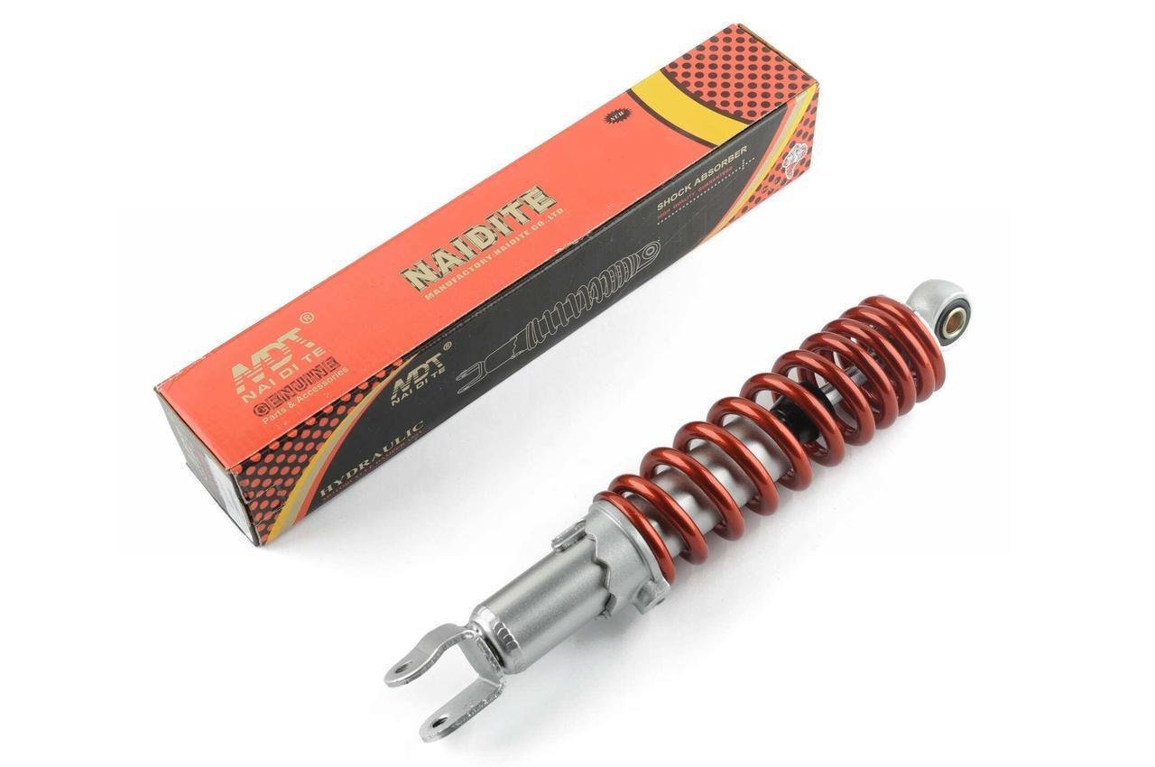 Амортизатор NDT GY6/DIO/LEAD регульований 280 мм Червоний (2177140265)