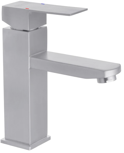 Смеситель для раковины Kroner KRP Edelstahl Kubus ESG010 (20283639)