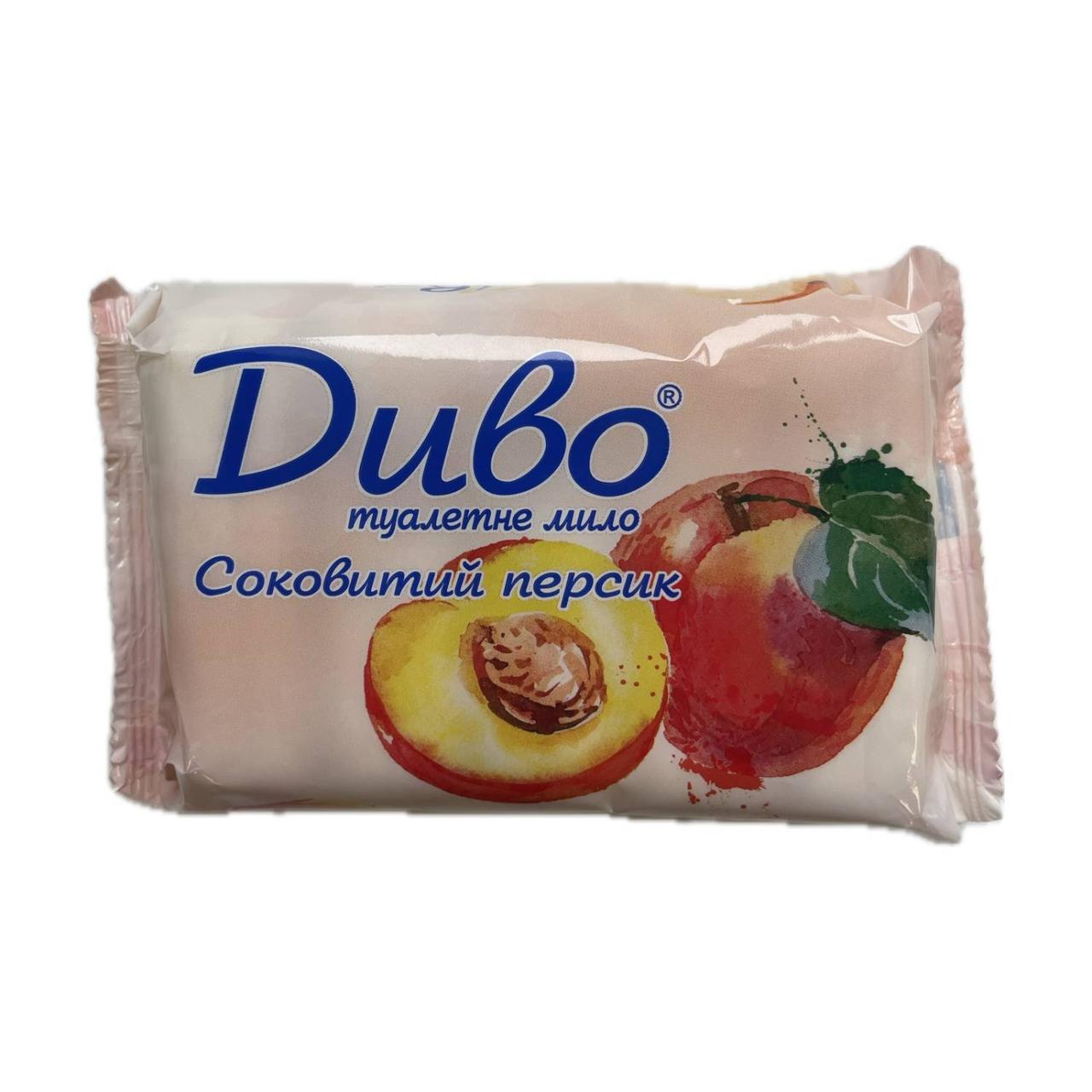 Туалетне мило Диво Соковитий персик екопак 5x70 г