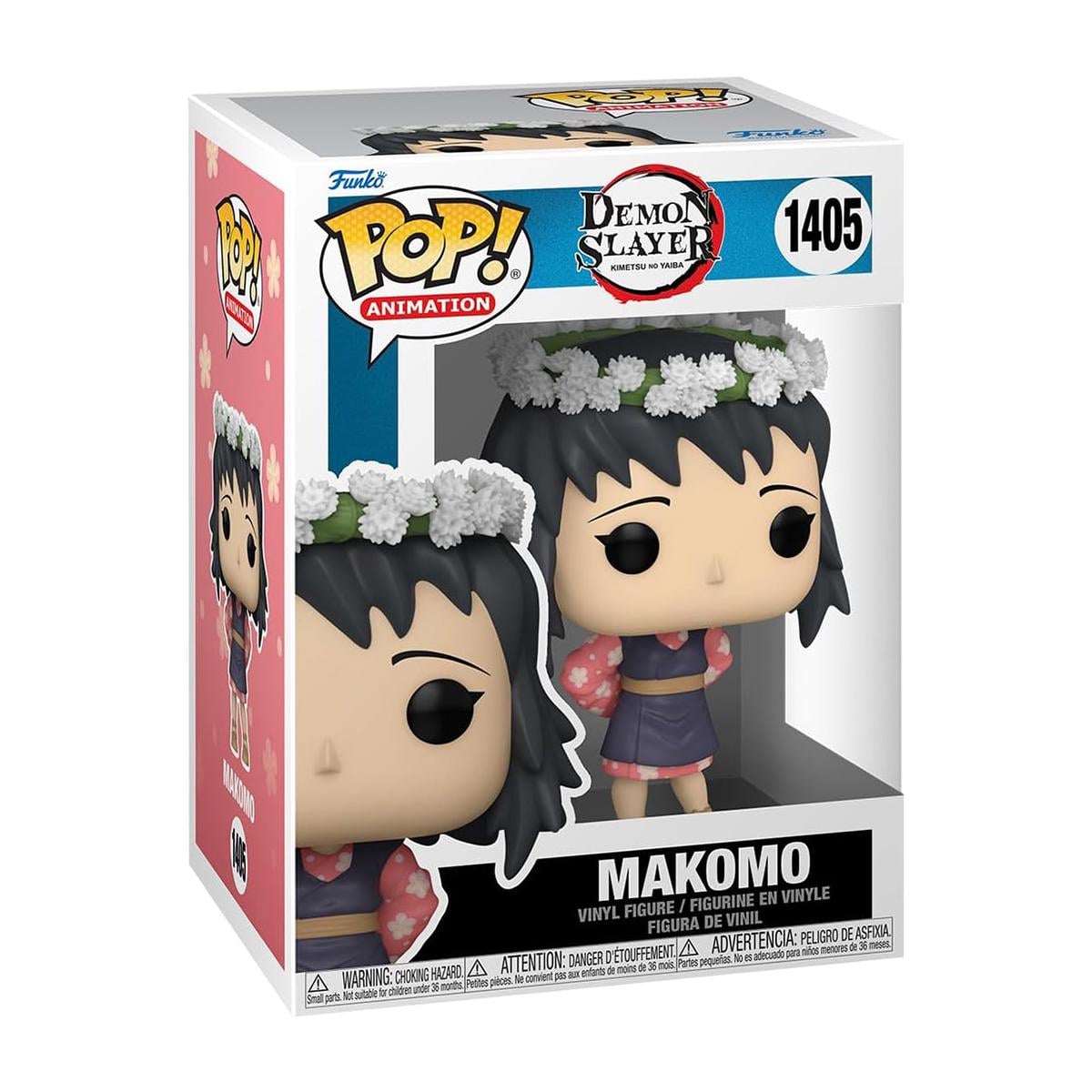Детская игровая фигурка Funko POP Demon Slayer Makomo в венке (72132)