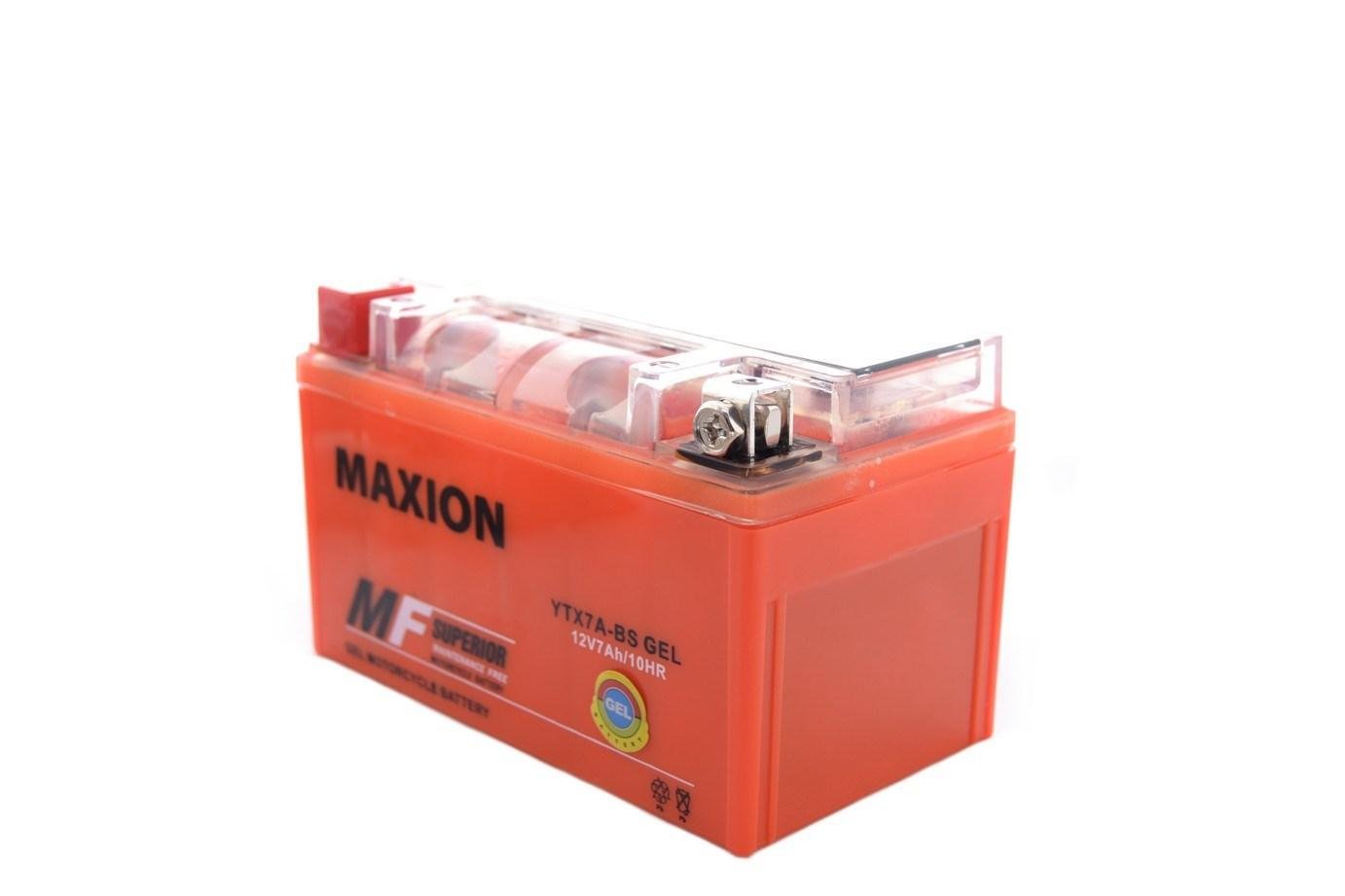 Мото аккумулятор MAXION YTX 7Ah YTX7A-BS (29911) - фото 4