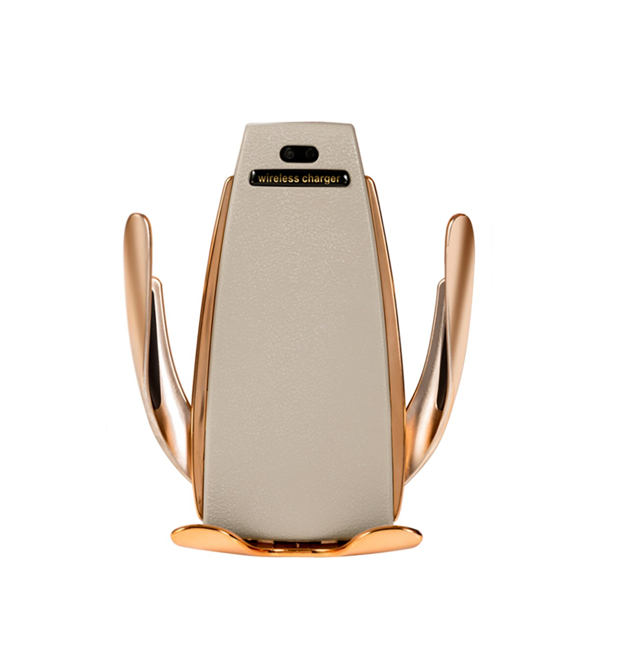 Автомобильный держатель Alitek Wireless Sensor Holder сенсорный с функцией беспроводной зарядки Gold