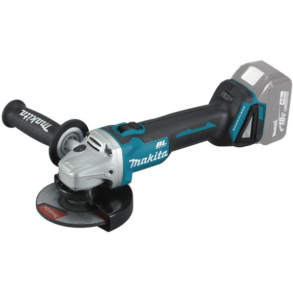 Аккумуляторная угловая бесщеточная шлифмашина Makita DGA506Z болгарка шлифмашинка УШМ (18В,125мм) (4000)