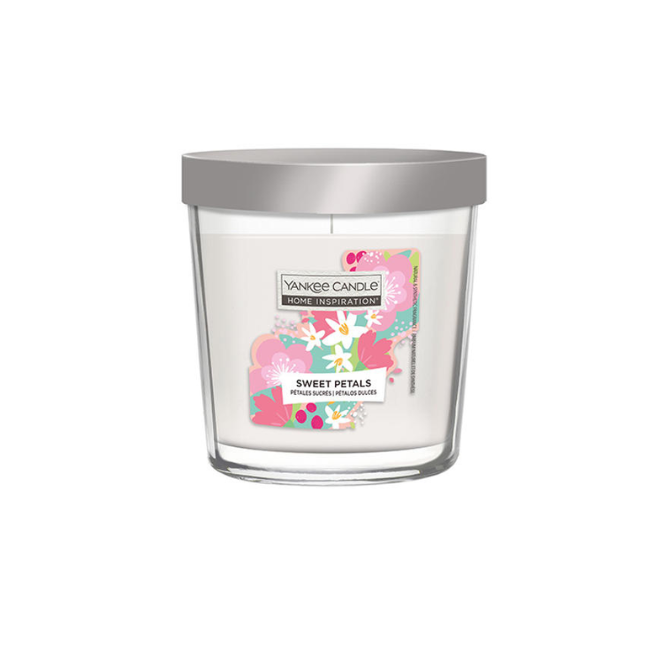 Ароматична свічка Yankee Candle Sweet Petals Home Inspiration Value Tumbler 200 г (1752073E)
