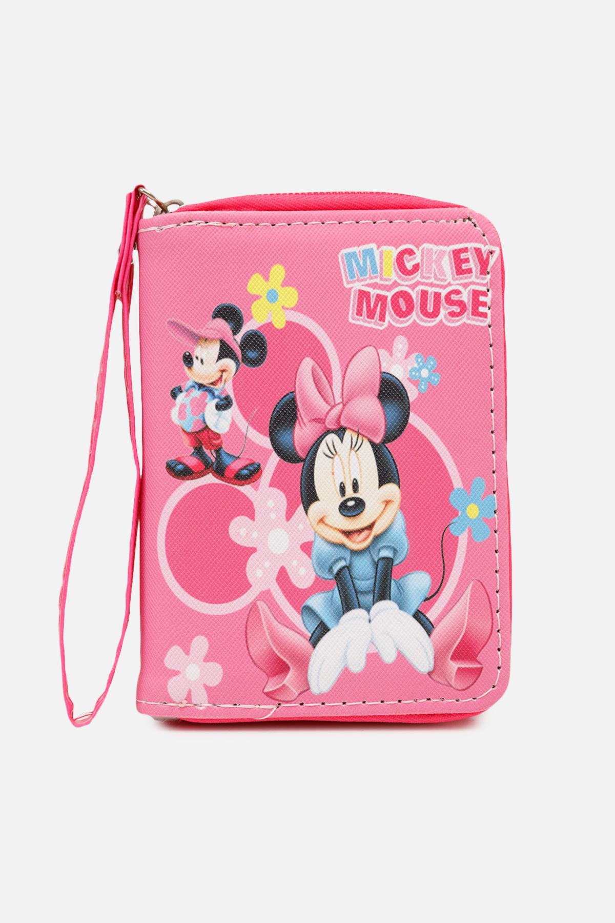 Кошелек для девочки ЦБ-00270776 Минни Малиновый (SKT001047198)