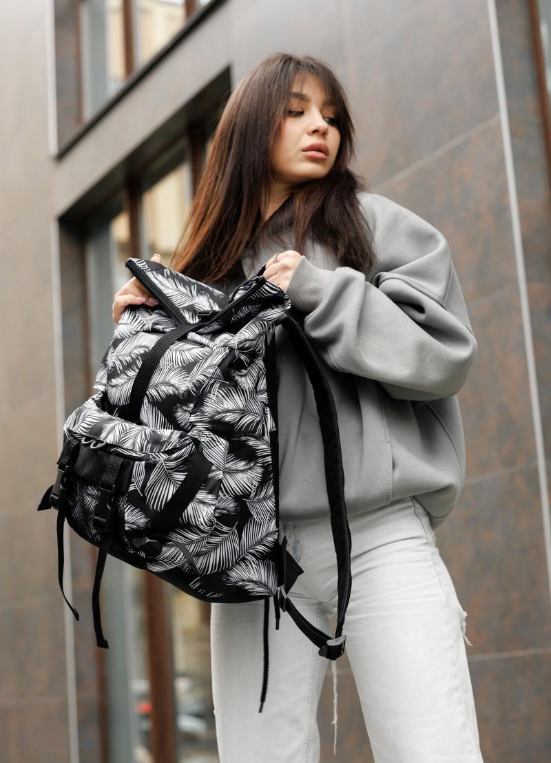 Рюкзак женский Sambag RollTop Double Palm 41х27х18 см (24330720) - фото 10 Рюкзак женский Sambag RollTop Double Palm 41х27х18 см (24330720) - фото 10