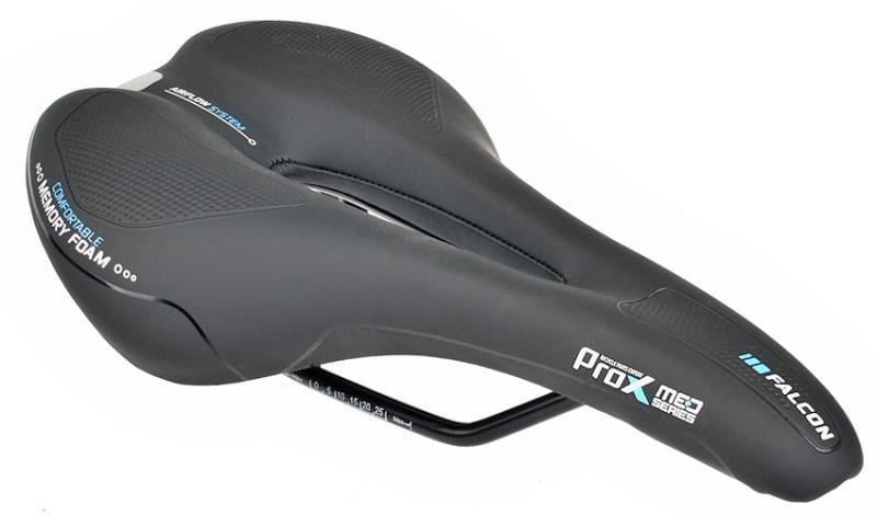 Сідло ProX Falcon Med Memory Foam Reflex Чорний (C-SI-0331) Сідло ProX Falcon Med Memory Foam Reflex Чорний (C-SI-0331)