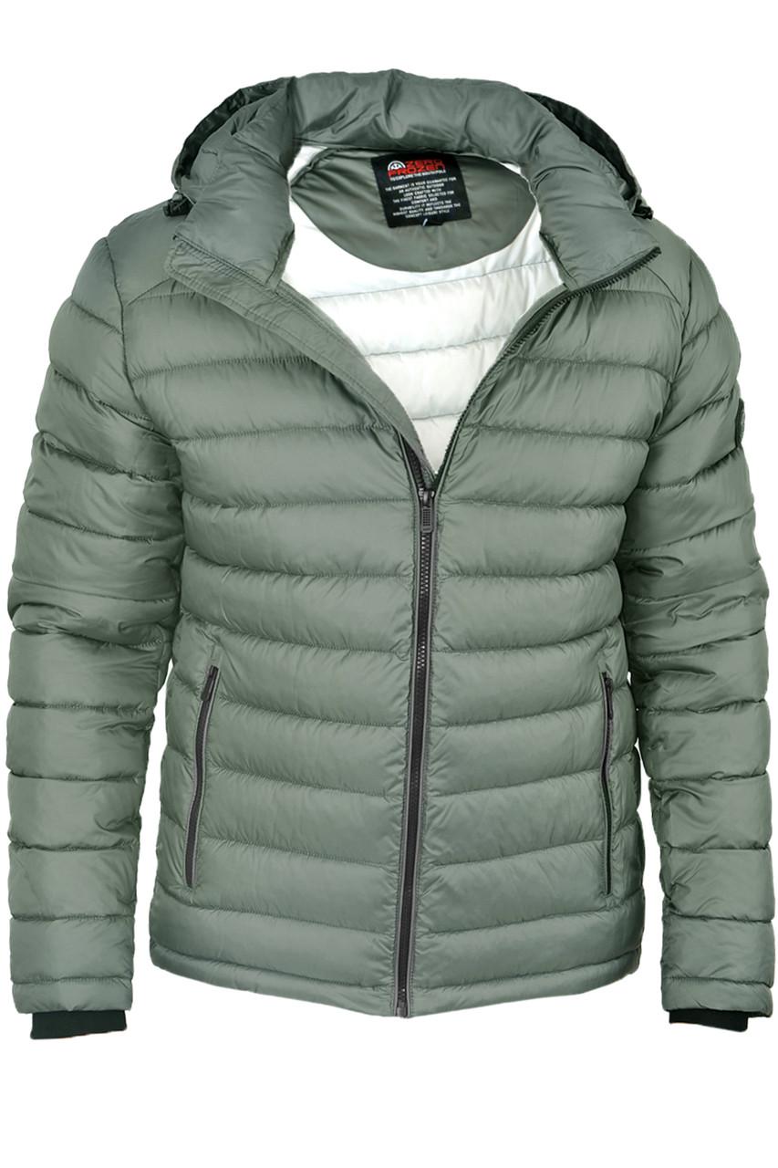 Куртка чоловіча єврозима Zero Frozen 23-ZF70009 Блідо-зелений (23-ZF70009_40_56)