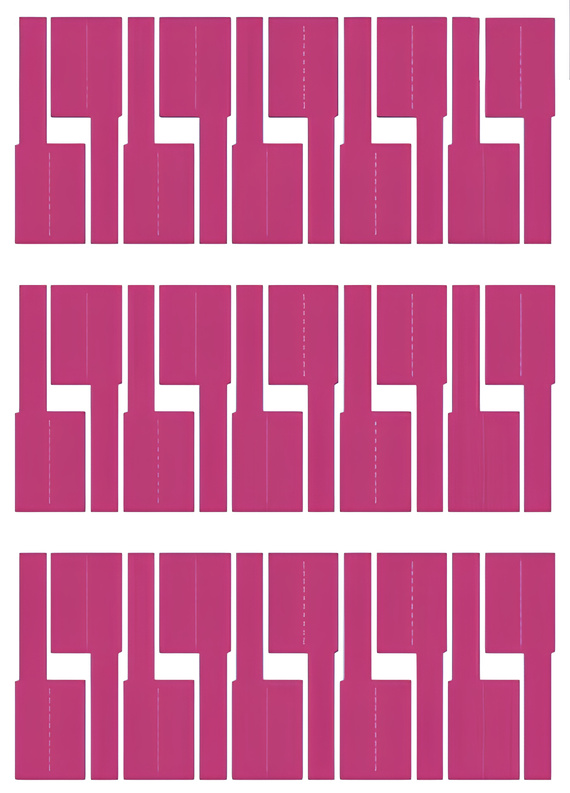 Наклейки-бирки для ідентифікації кабелів 30 шт. Redrose (571719547)