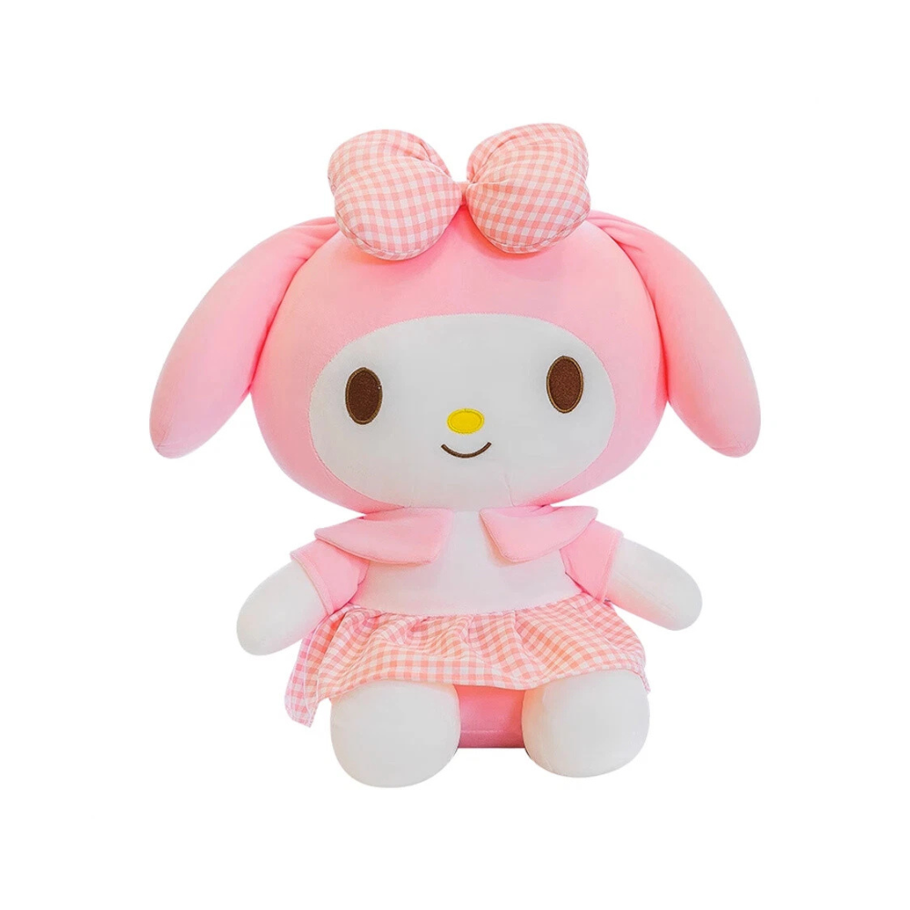 Игрушка плюшевая My melody sanrio мягкий кролик аниме 35 см Бело-розовый (9116/35)