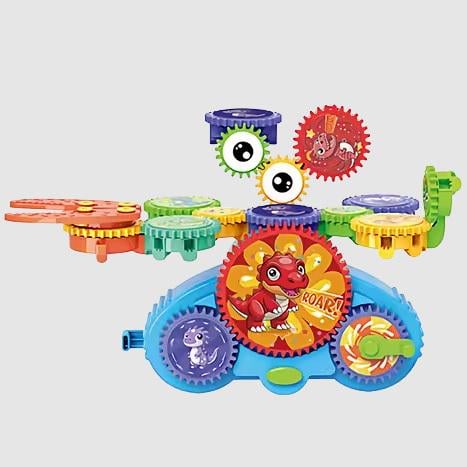 Конструктор дитячий Creative Dinosaur Gear електромеханічний 13 деталей (29610659)