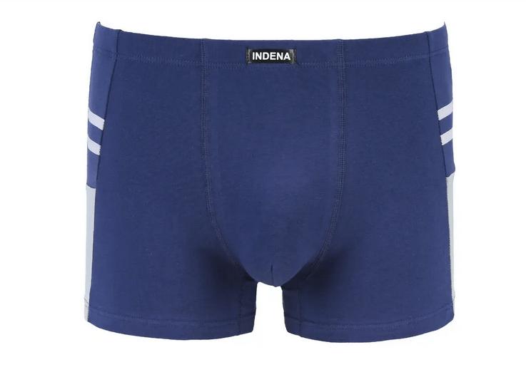 Мужские боксеры стрейчевые INDENA L р. 44-46 2 шт. Темно-синий (81070)