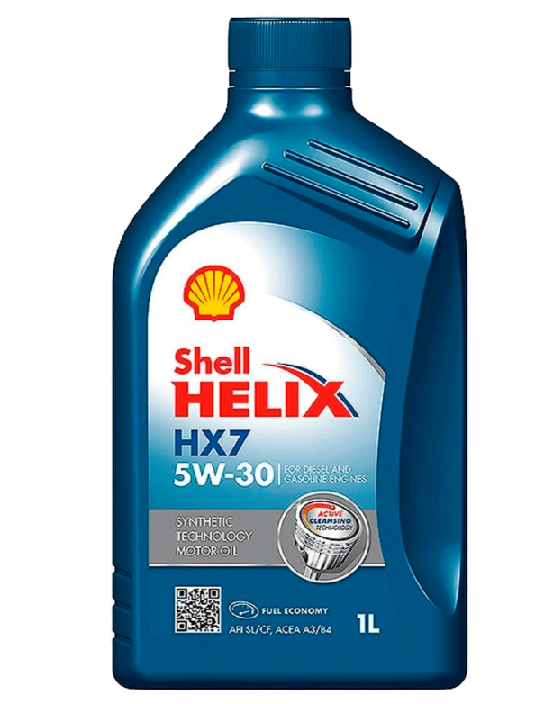 Моторное масло Shell Helix HX7 5W-30 1 л