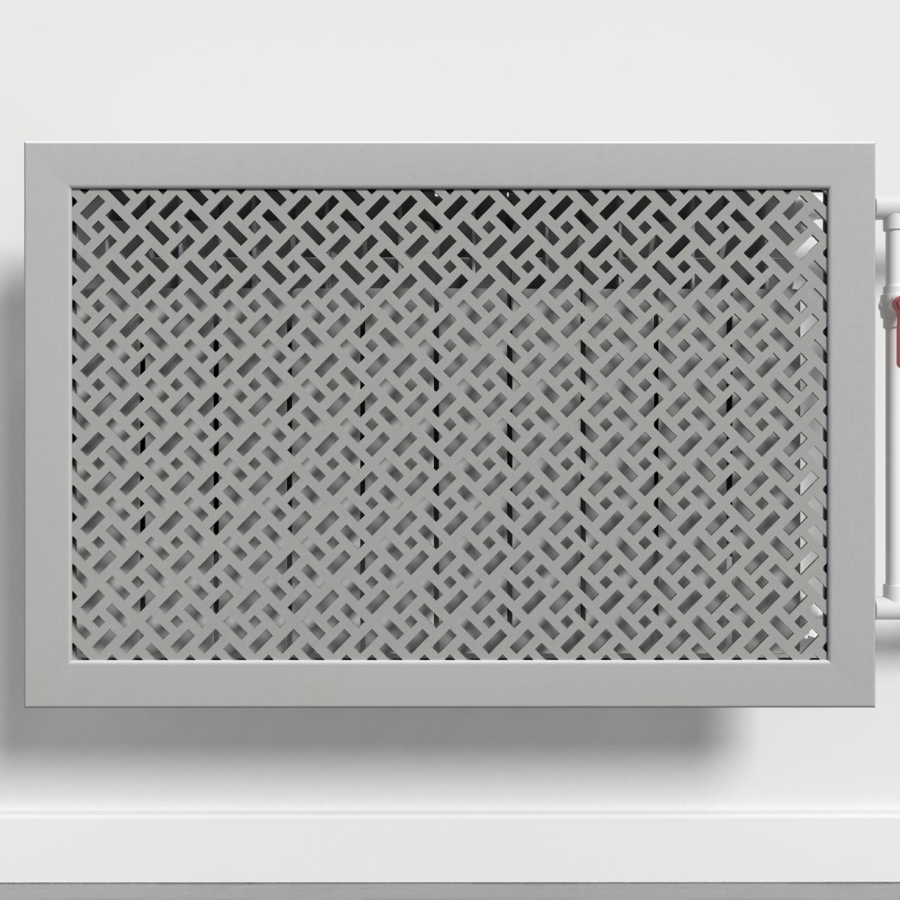 Решітка-екран на батарею SMARTWOOD 300 мм Сірий Бетон (R20281109)