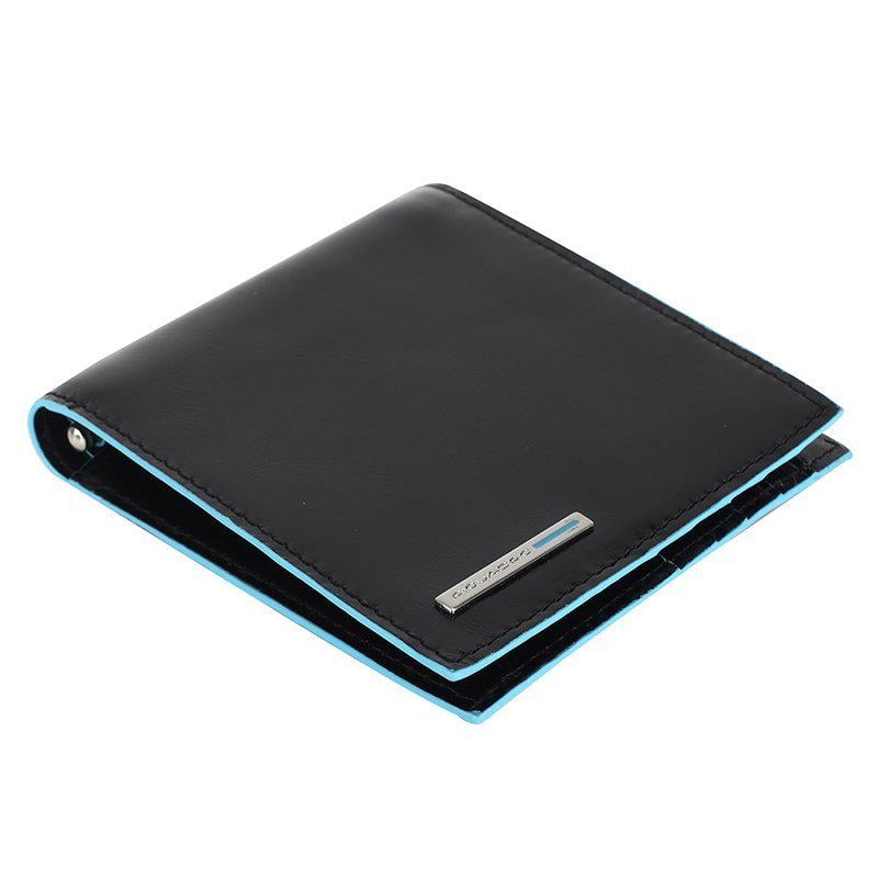 Портмоне Piquadro BL Square с зажимом для банкнот Black (PU1666B2_N)