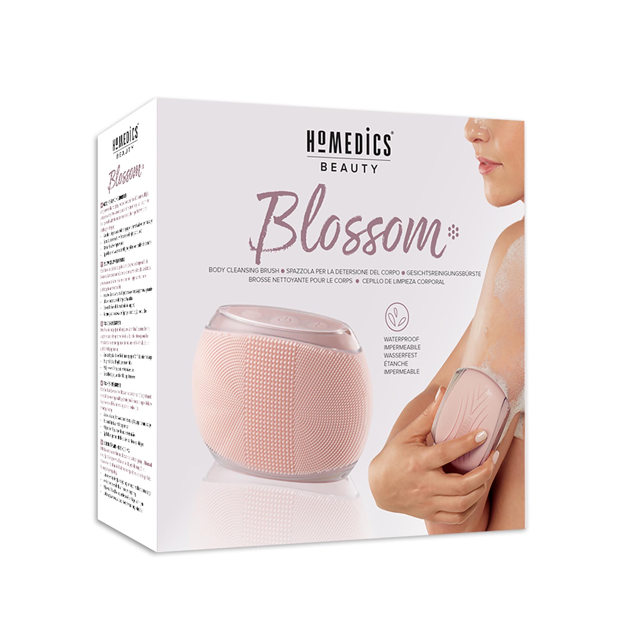 Щетка силиконовая для тела HoMedics Blossom Body (BDY-300-EU) - фото 3 Щетка силиконовая для тела HoMedics Blossom Body (BDY-300-EU) - фото 3