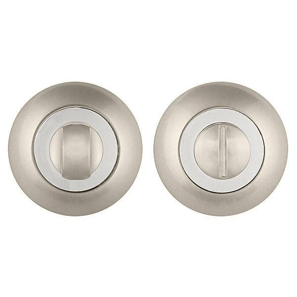 Ручка поворотная Punto BK6 TL SN/CP-3 Матовый никель/Хром