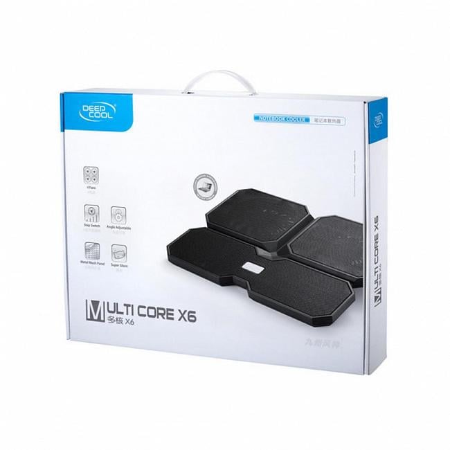 Подставка для ноутбука Deepcool WIND Multi Core X6 (68357) - фото 6