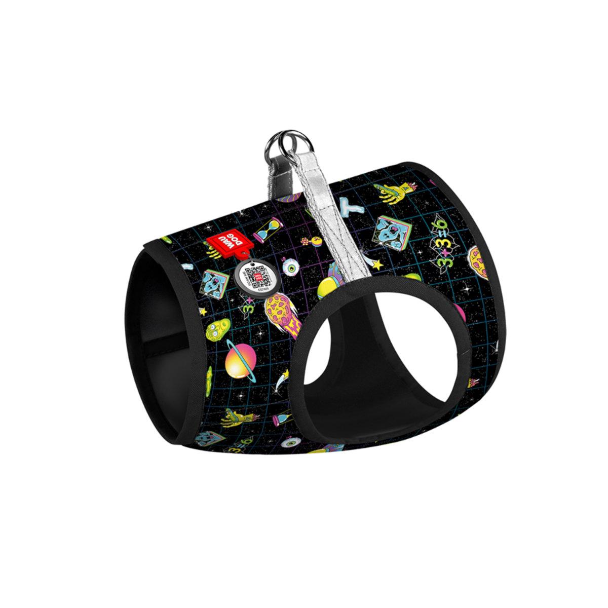 Шлея для собак WAUDOG Clothes Рік та Морті 2 м'яка ХS4 36-39/26-28 cм