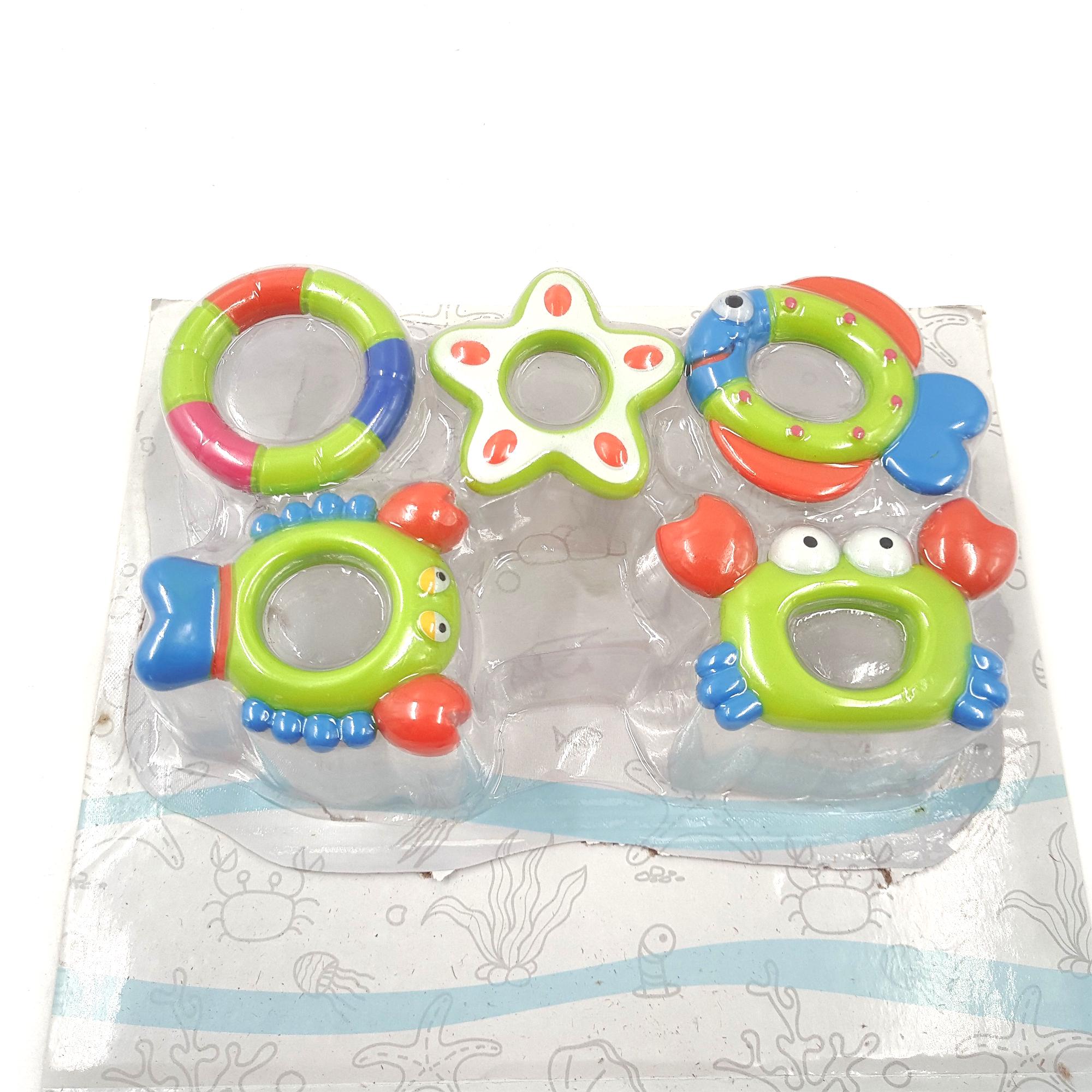 Гра для купання NOCKY Восьминіг 17 см 5 колечок Різнобарвний (108903) - фото 3 Гра для купання NOCKY Восьминіг 17 см 5 колечок Різнобарвний (108903) - фото 3