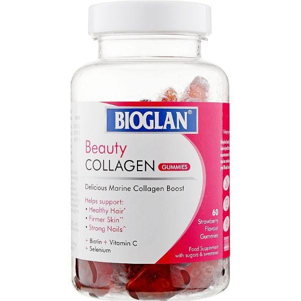 Колаген Bioglan Beauty Collagen Strawberry 60 Gummies (000020490)