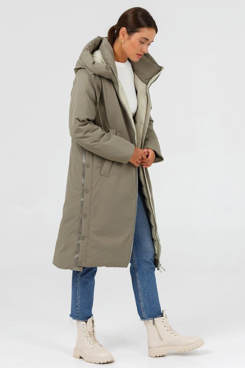 Парка зимняя молодежная Snow Owl р. 48 Оливковый (13332s\48) - фото 4