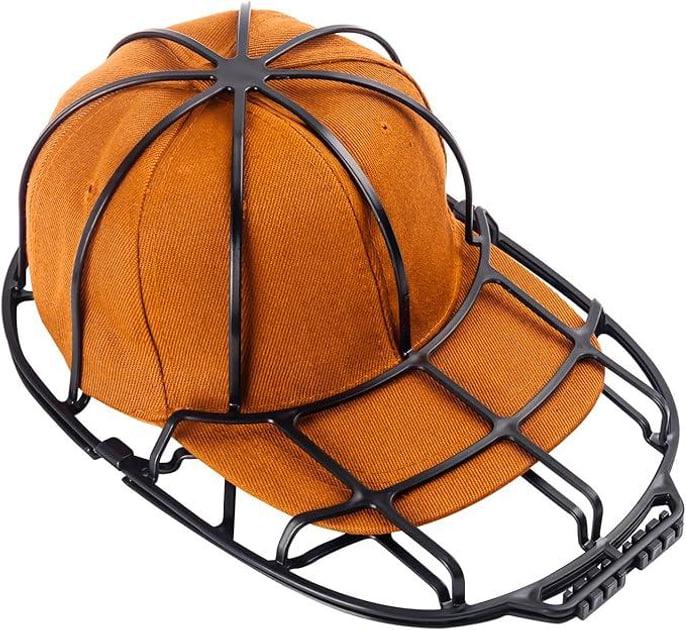 Пластиковый футляр для стирки кепки Каркасная форма для размещения бейсболки Защита от деформации - фото 2