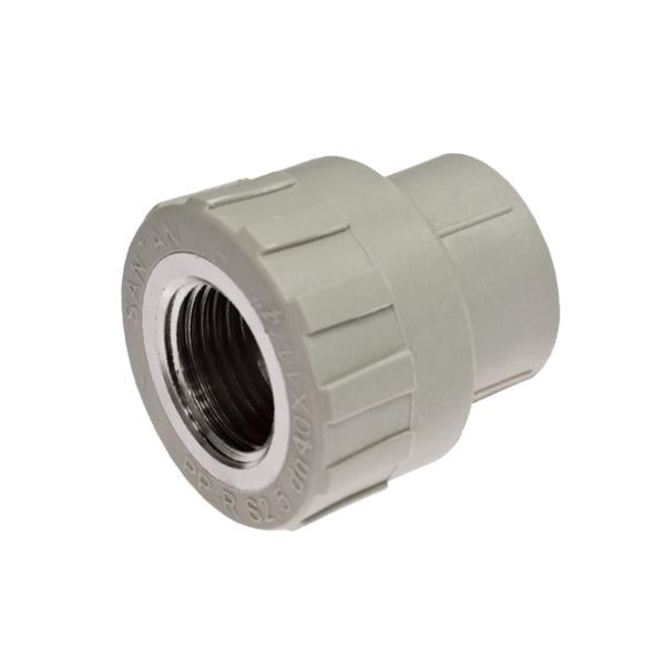 Муфта PP-R SANTAN 40х1 1/4" с внутренней резьбой - фото 1 Муфта PP-R SANTAN 40х1 1/4" с внутренней резьбой - фото 1