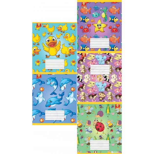 Тетрадь Тетрада Люкс кидс 12 листов 25 шт. (MTA-TE12180)